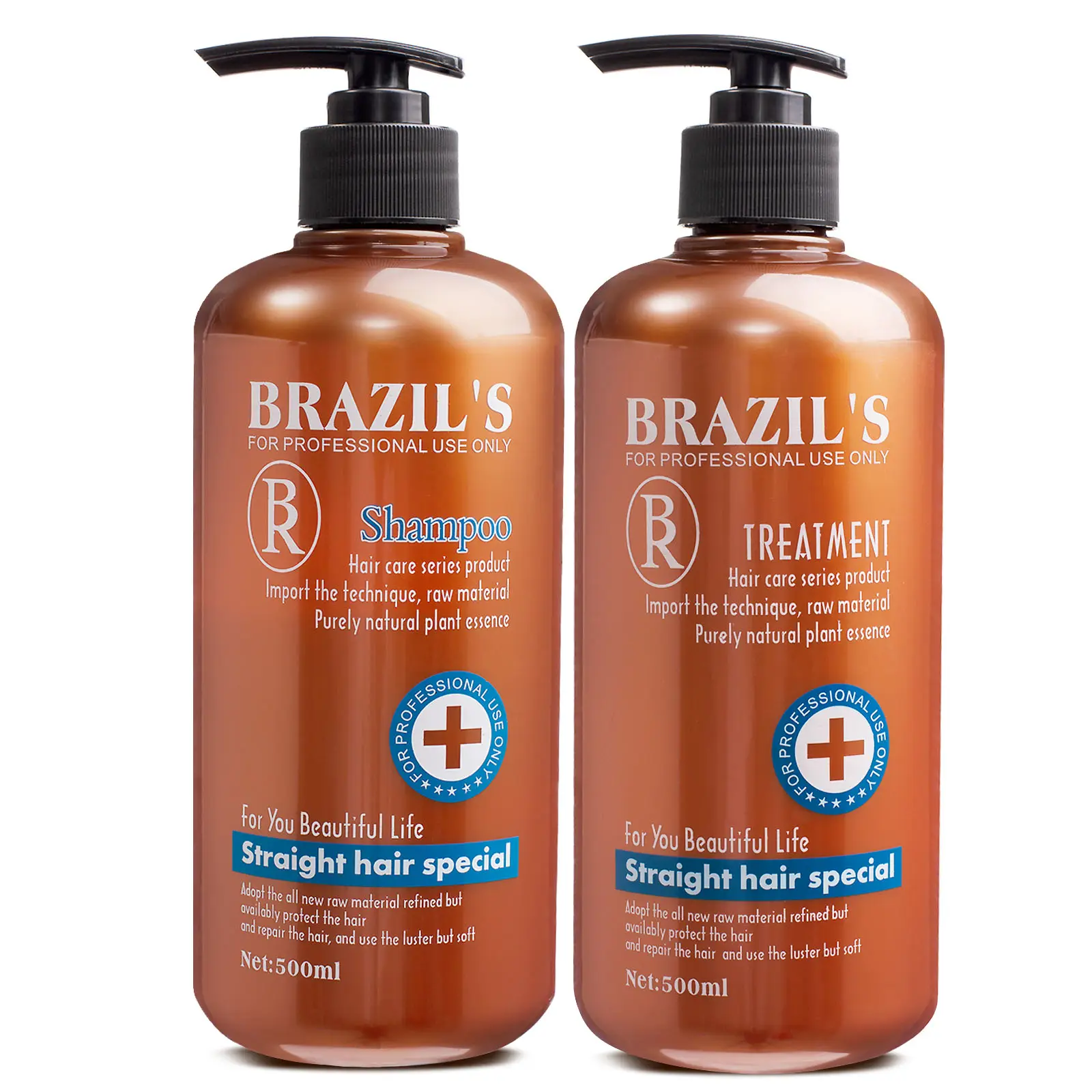 OEM/ODM shampoo e balsamo per capelli nutriente cura dei capelli cheratina trattamento brasiliano puro collagene idrolizzato