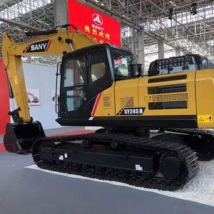 Excavadora de cadenas de alto rendimiento SY245H de 24 toneladas con componentes hidráulicos Eaton, 1 año de garantía, motor principal, precio mayorista bajo - Product Image 5