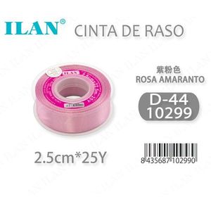 Nastro in Raso ILAN 2.5cm x 25Y Rosa Amaranto D-44 - Product Image 3