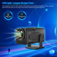 Projecteur intelligent Hotack HY320 MINI Android 14 avec double Wifi 6, Full HD 1080P, Home Cinema, projecteur portable, Proyector 4k