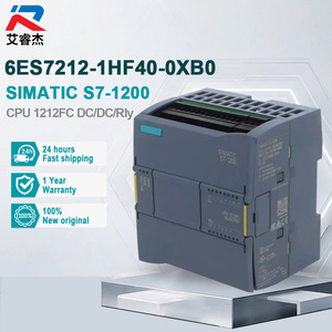 Nouveau contrôleur programmable SI-EMENS PLC 6ES7212-1HF40-0XB0 d'origine, module CPU compact SIMATIC S7-1200 CPU 1212FC - Product Image 1