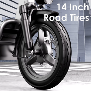 T3 350W 14" Air Tire Lithium Battery E-Scooter Seat 150kg Load Capacity Waterproof CE Certified Folding High Speed Range Adult - Product Image 4