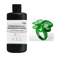 Resin Polimer Akrilik Sintetis Kemurnian Tinggi WR-JC Vnici untuk Printer 3D Perhiasan dengan Pengerasan UV, untuk SLA/DLP/MSLA, Kekerasan Shore D 58-68, seperti Lilin
