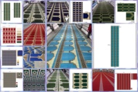 Tapis de course personnalisé avec motif de fin de parcours, épais, antidérapant, ignifuge, pour marathon, triathlon, publicité de marque, promotionnel