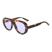 Twooo T1313 Coloré Femmes À La Mode Personnalisé Rond Pc Cadre Décoration Rétro Lunettes De Soleil