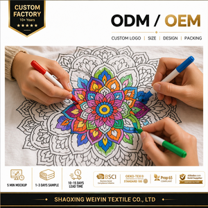 OEM Großhandel Individuelles Logo und Größe Sherpa-Fleece-Decken Selbst Gestaltbare <span class=keywords><strong>Decke</strong></span> DIY <span class=keywords><strong>Mandala</strong></span>-Maldecke für Erwachsene zur Stresslinderung - Product Image 3