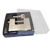 Cerradura de 4 llaves de computadora rectangular grande niquelada electrónica de tipo pesado de 94mm para computadoras y muebles de oficina