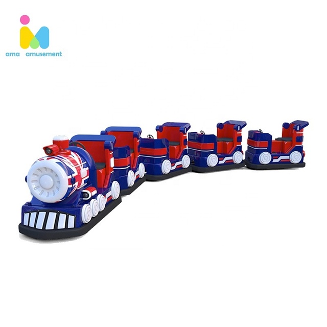 AMA Outdoor Mini Trackless Electric Train for Kids Amusement Ride in Mall for Shopping with Family
