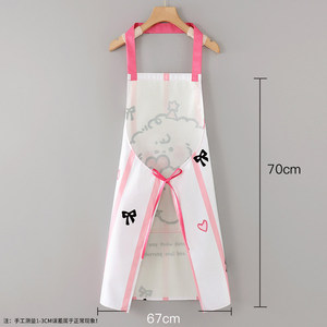 <span class=keywords><strong>Tablier</strong></span> de cuisine personnalisé avec logo, imperméable et anti-taches, nouvelle collection 2026, vêtements de travail à motif dessin animé pour femmes, toutes saisons, pour la restauration - Product Image 5