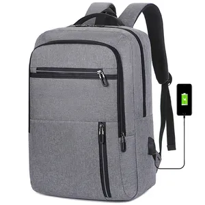 Wholesale Travel Academy Waterproof 17-inch Laptop Backpack with Usb Charger