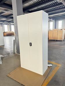 Armoire de classement moderne en acier gris H1850*W900*D400MM réglable avec serrure à clé pour bureau, atelier et stockage scolaire - Product Image 2