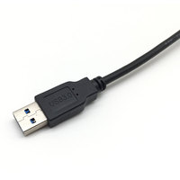 Kabel USB 3.0 A Male ke USB Type C, Kabel Pengisi Daya Sudut Kiri