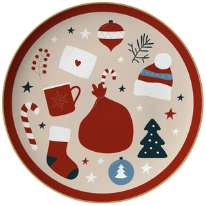 Offre Spéciale Noël : Service de Table en Céramique de Qualité – Assiettes, Plats, Soucoupes, Bols à Salade, Tasses et Soucoupes pour la Décoration de la Maison - Product Image 6