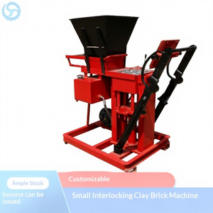 Máquina de Ladrillos Semiautomática FL12-25 con Bomba Hidráulica PLC y Cadena, Versión de Exportación, Personalizable, para Ladrillos de Tierra Cruda, Sin Horneado - Product Image 1