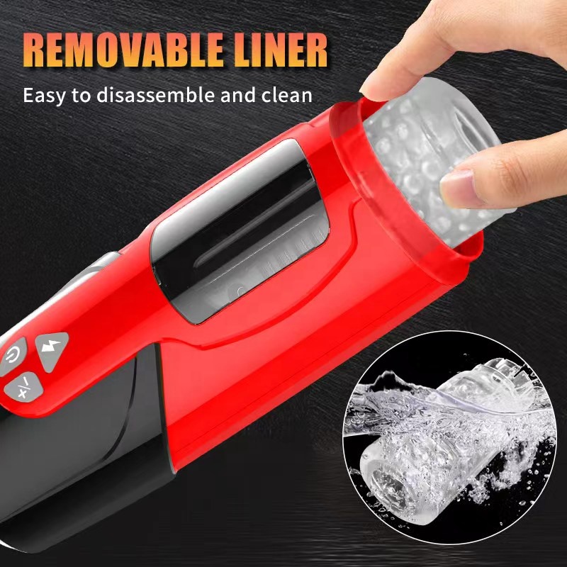 male masturbator telescoping handheld 🤔 ¿Se ha preguntado cuáles son los beneficios en el cuerpo si deja de  masturbarse durante un mes? En el primer comentario le contamos. ⬇️ main image 1