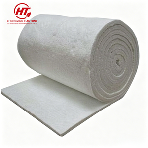 Couverture en matériau composite ignifuge, isolation thermique industrielle, rembourrage en <span class=keywords><strong>laine</strong></span> <span class=keywords><strong>de</strong></span> <span class=keywords><strong>verre</strong></span>, polyester, 3 <span class=keywords><strong>épaisseur</strong></span>s pour rouleau <span class=keywords><strong>de</strong></span> construction - Product Image 2