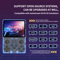 Consola de juegos portátil CoolRabbie RGB20S, 64GB, 10000 juegos, pantalla de 3,5 pulgadas, reproductor de juegos portátil clásico Retro, consola de videojuegos