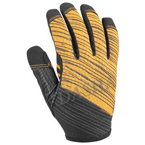 Guantes de carreras de cuero antideslizantes para todas las estaciones Hombres Mujeres Pantalla táctil alta Compatible Motocicleta Ciclismo Deportes al aire libre Guantes de dedo - Product Image 1