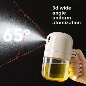 300ml Glass Spray <b>Oil</b> Bottle Kitchen <b>Cooking</b> <b>Oil</b> <b>Dispenser</b> Edible Olive Spray Bottle Atomized Misty Sprayer Easy Clean - Product Image 2