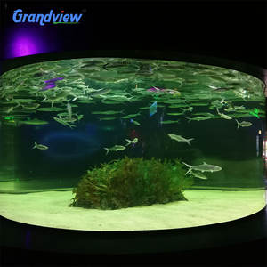 Grandview Custom Clear Fish Tank <span class=keywords><strong>Aquarium</strong></span> Acryl Custom Afgerond <span class=keywords><strong>Aquarium</strong></span> - Product Image 4