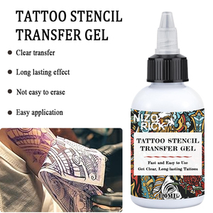 Gel de transfert de pochoir de <span class=keywords><strong>tatouage</strong></span> OEM, végan, à séchage rapide, longue durée, application facile - Product Image 3
