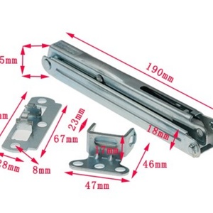 Soporte de bisagra plegable de metal moderno ajustable de 13 posiciones para mecanismo de elevación de mesa de estudio, patas de muebles para cocina y sala de estar - Product Image 2