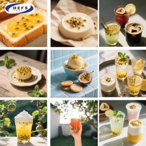 2025 OEM prix usine Premium sirop goutte liquide thé lait café 2.8KG pâte de passion pot sous vide gelée bonbons confiture de fruits avec pulpe - Product Image 5