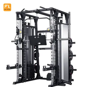 Meilleure vente Squat Rack fonctionnel Home Gym Set Multi Fonction Poids Smith Machine pour l'haltérophilie et la musculation