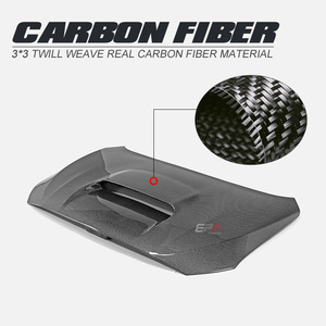 Nuevo Capó de Fibra de Carbono para Impreza WRX VAB VAF STI OE2 2015-2021 con Clips y Fijación por Tornillos - Product Image 2