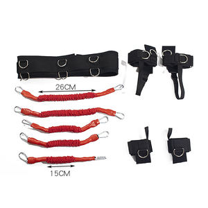 Bóng rổ bóng đá nhảy dọc Exerciser tốc độ nhanh nhẹn huấn luyện viên động lực Taekwondo phù hợp với chân ống kit chạy kháng ban nhạc - Product Image 6