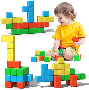 36 Pieces Large Magnetic Building Blocks for Toddlers Toys Age 2-4 teaching resources Magnetic Cubes for Kids