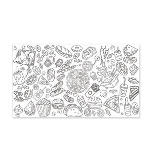 Gran oferta, rollo de lienzo largo para niños para la escuela de jardín de infantes, tablero de dibujo inspirado en grafiti hecho de papel duradero - Product Image 2