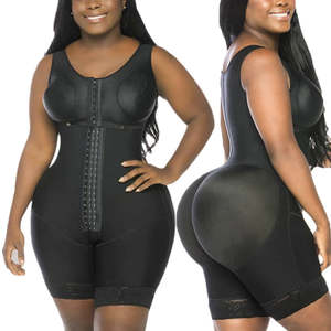 Gaine Bodysculptante de Compression Post-Opératoire Taille XL pour Femmes, Colombiana <span class=keywords><strong>Arena</strong></span> Reloj De <span class=keywords><strong>Arena</strong></span>, avec Dentelle et Logo BBL, Vente en Gros - Product Image 1