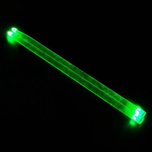Bonito diseño <span class=keywords><strong>5A</strong></span> LED acrílico Drum Stick colorido fresco intermitente puesta en escena Stick accesorios para instrumentos que funcionan con pilas - Product Image 3