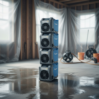 Déshumidificateur intelligent pour la maison, séchage rapide, puissant, déshumidificateur commercial 70PPD, déshumidificateur empilable, équipement de restauration après inondation