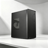 Caja de PC Micro ATX para Juegos Meway al por Mayor, Mini Torre Compacta, Chasis de Formato Pequeño para Oficina y Hogar, Logotipo Personalizado en Stock