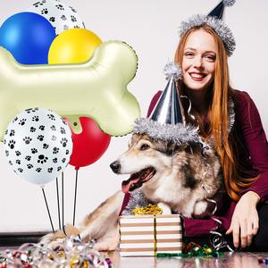 Decorazione palloncini a tema <span class=keywords><strong>cane</strong></span> palloncini in lattice colorati accessori per feste di compleanno forniture - Product Image 5