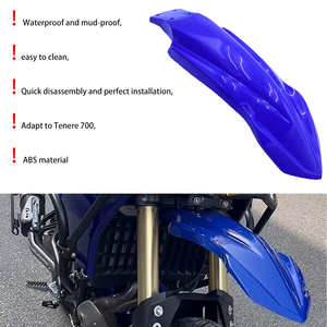 Yamaha Tenere700 World <span class=keywords><strong>Raid</strong></span> 700 2019-2025 Extension de garde-boue avant de <span class=keywords><strong>moto</strong></span> World Rally Matière plastique - Product Image 5