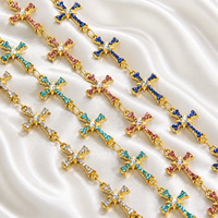 Nouveau Bracelet Ciel Étoilé en Acier Inoxydable, Design de Niche Haut de Gamme, Luxe Léger, Tendance Mode Européenne et Américaine, avec Zircon Croisé