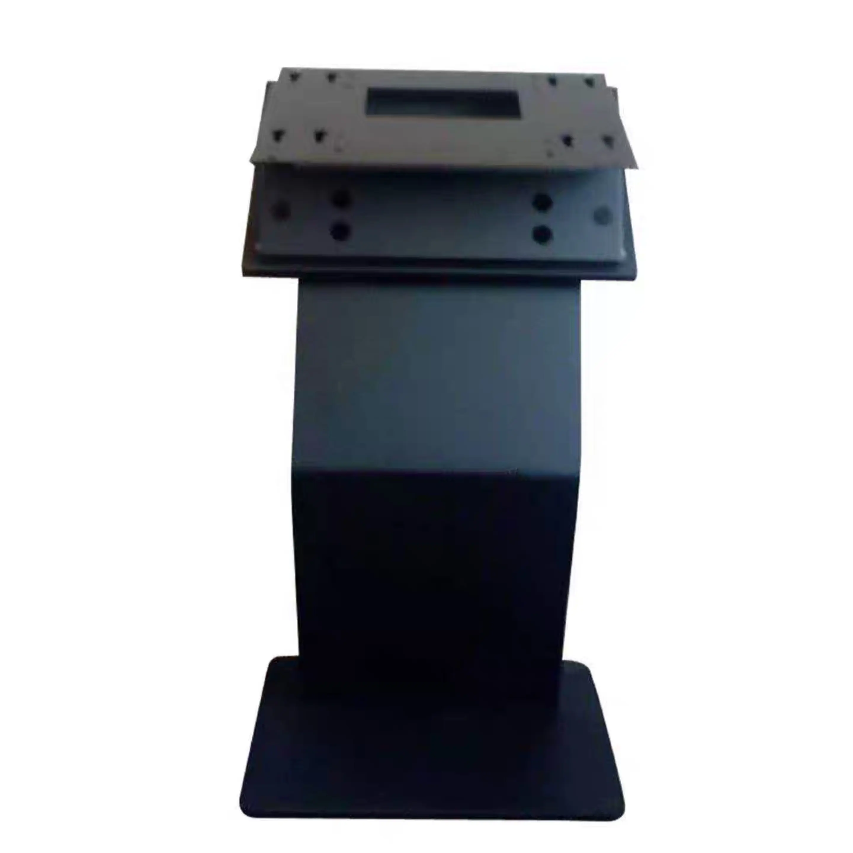 SYET 50 "sınırları K tipi Metal dijital bilgi Kiosk taban standı rafları adaptör plakası