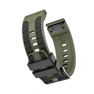 Bracelets de sport ajustables étanches en silicone bicolore 22 mm à libération rapide Win-Win élégants pour <span class=keywords><strong>Garmin</strong></span> Fenix 8 Pro - Product Image 4