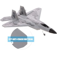 2024 F22 Fighter Fixed Wing Glider Foam Electric Aircraft Model Toy Fx822 Remote Control Aircraft Toy Gift
