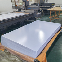 Service de découpe et de pliage sur mesure de feuilles de polycarbonate directement de l'usine, OEM, feuille diffuseur de lumière en polycarbonate blanc haute résistance