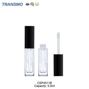 Tubes d'huile à lèvres haut de gamme de 5 ml pour blush, vernis à ongles, tubes en plastique avec bouchon à vis, emballage pour sérum et mascara pour cils, et baume à lèvres - Product Image 1