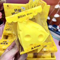 Jouets créatifs 3D en forme de fromage à presser pour enfants, vente en gros, gadgets anti-stress durables, cadeau promotionnel pour enfants, très demandés