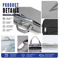 Sac pour ordinateur portable 14 pouces 15,6 pouces, sac d'affaires unique pour hommes et femmes, vente chaude