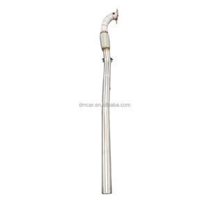 Convient pour Volkswagen <span class=keywords><strong>Golf</strong></span> 6 <span class=keywords><strong>GTI</strong></span> 2.0T 2004-2005 <span class=keywords><strong>Downpipe</strong></span> droit, tuyau d'échappement haute performance - Product Image 5
