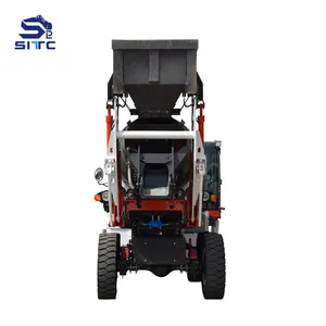 Small 2 Cubic Meters Mobile Self Loading Concrete Mixer Truck Self Loading Mobile Concrete Mixer Trucks Manufacturer