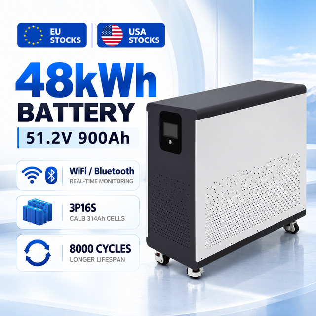 Vertical 51.2V 900AH 46KW Lithium Battery Solar Energy Storage ESS Lithium Ion Cell Lfp 46KWH 50kwh 55Kwh Lifepo4 Battery