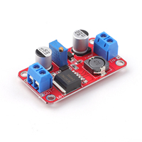 XL6019 5A DC-DC papan Step up, Kit modul Sensor penguat daya XL6019, dapat disesuaikan XL6019